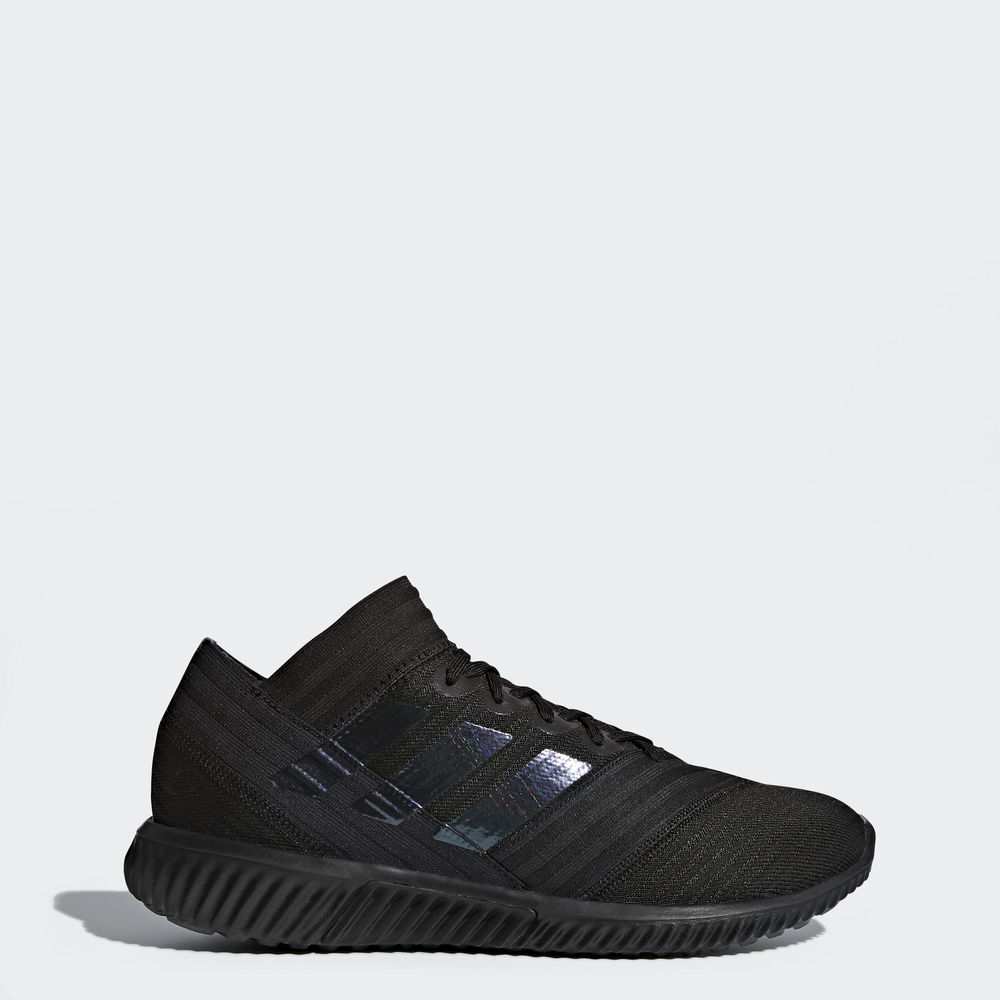 Adidas Nemeziz Tango 17.1 Trainers - ποδοσφαιρικα παπουτσια ανδρικα - Μαυρα/Μαυρα,Μέγεθος: EU 36 – 5